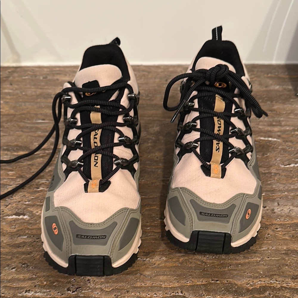 Salomon Trail Running Shoes in Gray and Black